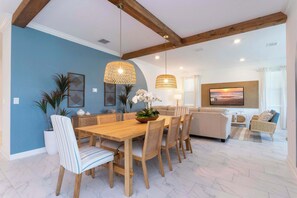 Dining - Sprawling 8BR Estate with Private Pool (Melbourne Beach)