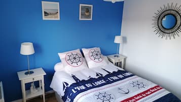 1 chambre, fer et planche à repasser, lit parapluie, Wi-Fi gratuit