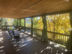 Terrace/patio - Spacious River House minutes to Hot Springs & WY Dino Center (East Thermopolis)