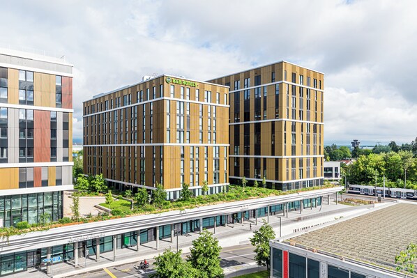 Voorkant van accommodatie