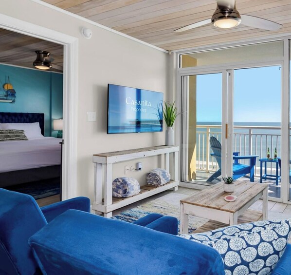 1 bedroom, desk, iron/ironing board, WiFi - Costa Del Sol By Casanita - Oceanfront Lux Suite (Myrtle Beach)