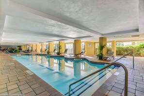 Indoor pool - Paradis By Casanita - Oceanfront Lux Designer Suite (Myrtle Beach)