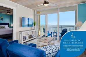 1 bedroom, desk, iron/ironing board, WiFi - Paradis By Casanita - Oceanfront Lux Designer Suite (Myrtle Beach)