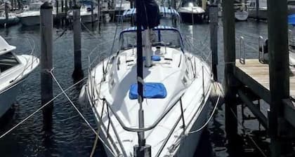 Sailboat in Miami