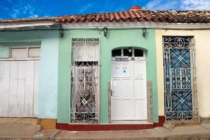 Overnatningsstedets facade