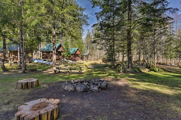 Overnattingsstedets uteområder