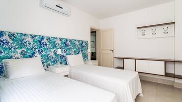 3 quartos, Wi-Fi de cortesia, roupa de cama