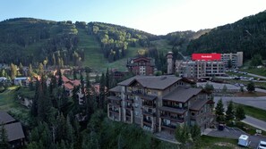 Exterior - Cozy Studio for 2 at Purgatory Village - Kendall 335, Durango, CO with Plaza View. (Durango)