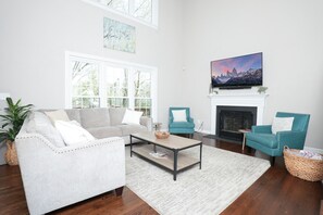 Smart TV, books, offices