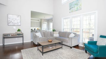 Smart TV, books, offices