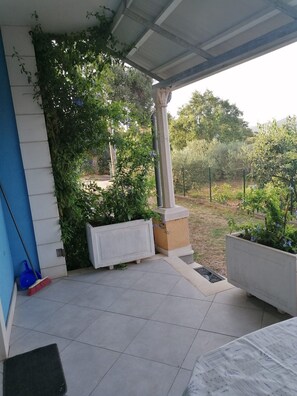 Terrace/patio - Apartments Dijana - Two bedroom Apartment with Terrace (Viganj)