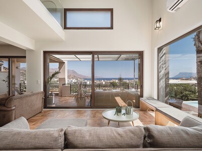 Villa Anemeli | Infinity pool ,sea view close to the city, Elite Crete II