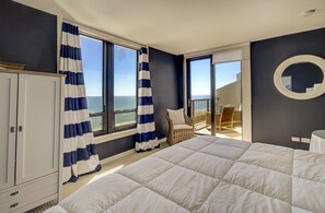 2 bedrooms, free WiFi, bed sheets - Luxury Oceanfront Couples Retreat- Station 1 Top Floor, Newly Renovated (Wrightsville Beach)