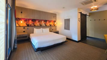 Pool View | Premium bedding, in-room safe, individually decorated