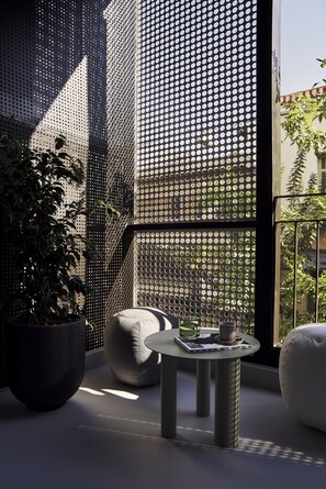 Deluxe tweepersoonskamer, balkon | Balkon