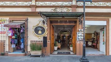 Fachada de la propiedad