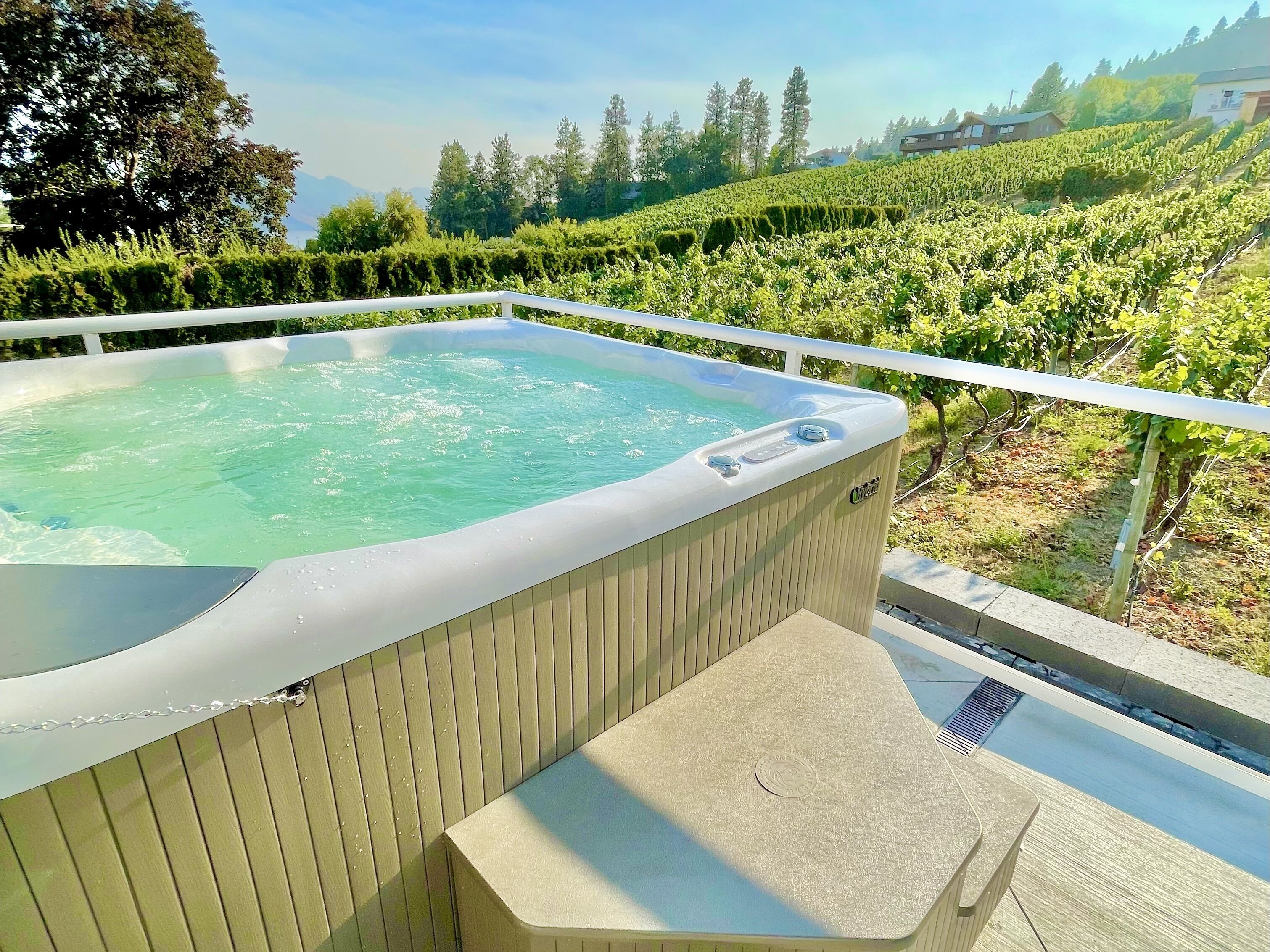 Bain à remous extérieur