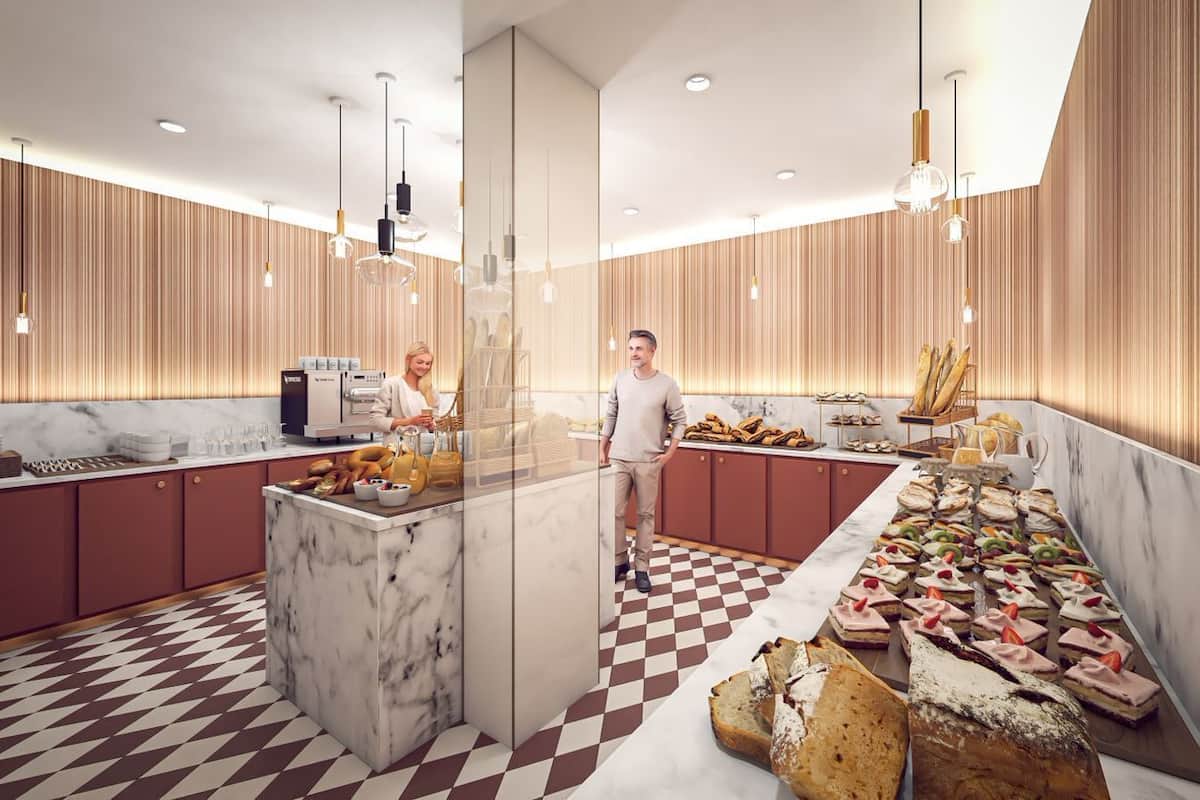 daily buffet breakfast (eur 24 per person)