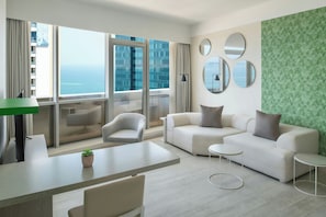 Studio, 1 King Bed, Partial Sea View | Select Comfort beds, individually decorated, individually furnished