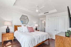 2 habitaciones, wifi gratis y ropa de cama 