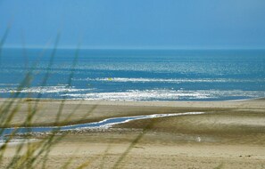 A beach with a clear view of the ocean and a sandy shoreline. - 5 bedroom gorgeous home in Longvilliers (Longvilliers)