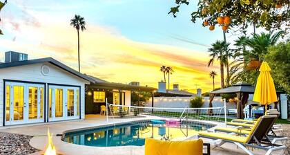 Spacious Scottsdale home with resort yard, heated pool included in price!