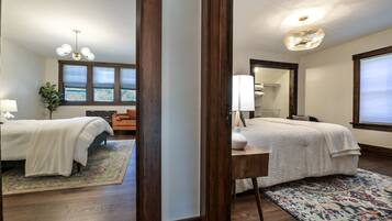 4 chambres, bureau, Wi-Fi, draps fournis