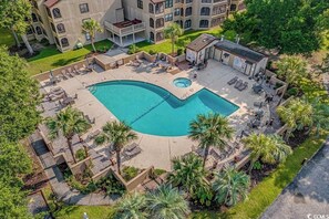 Indoor pool, outdoor pool