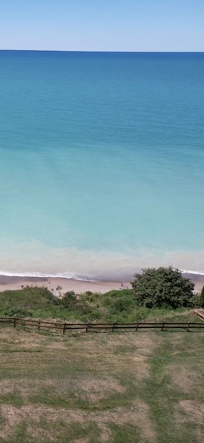 Enjoy breathtaking ocean views from this serene beachside setting.