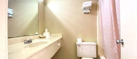 Shower, towels