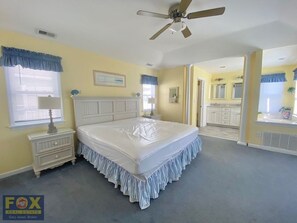 4 bedrooms, free WiFi, bed sheets - Top floor Ocean View on 2nd Street (Ocean City)