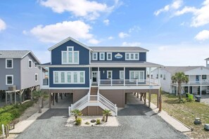 Exterior - "Happily Ever After" Luxury Oceanfront home w/ Private Pool, 10 Bedrooms, 10.5 Baths (Holden Beach)