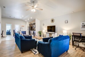 55-inch Smart TV with digital channels, TV, Netflix