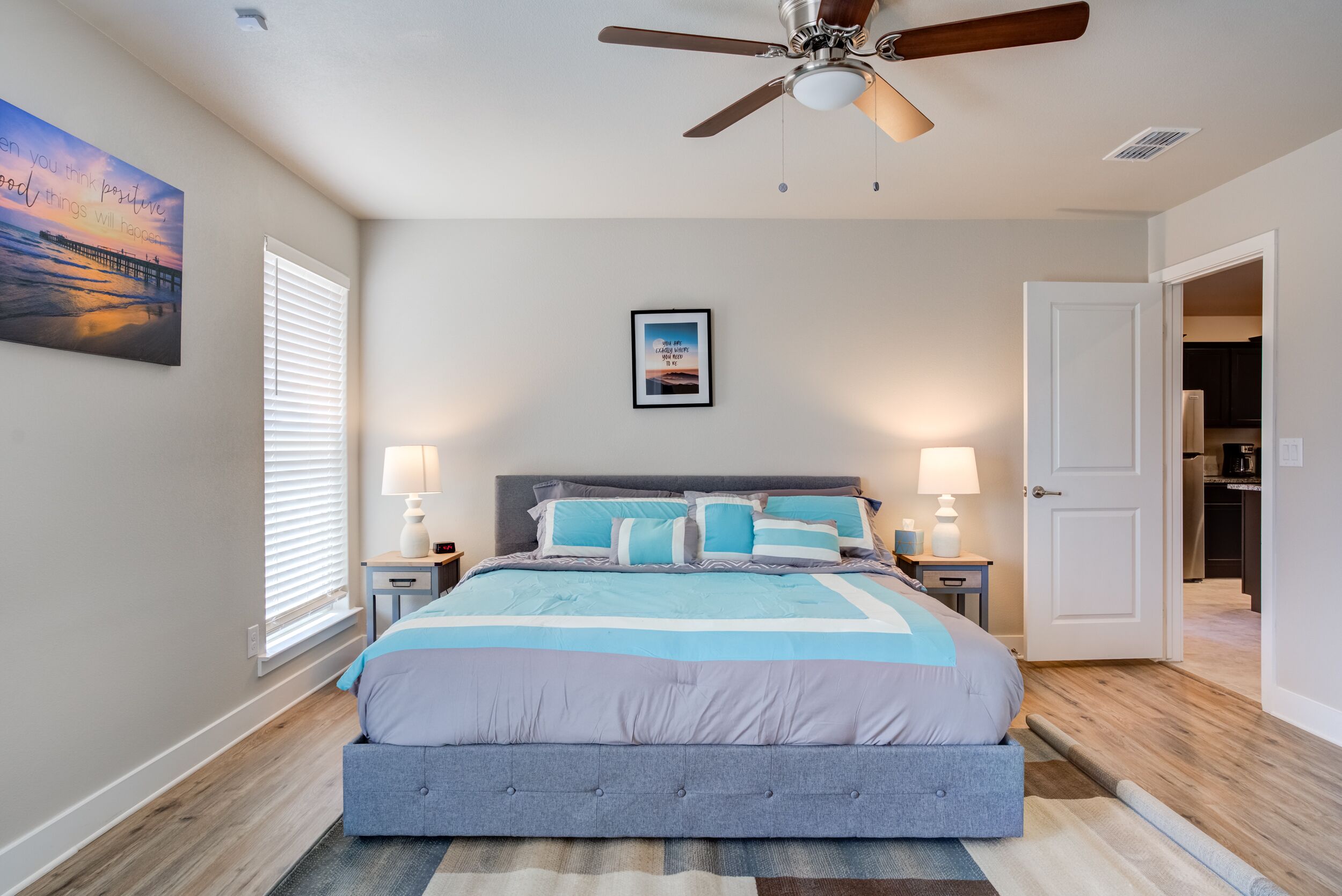 3 bedrooms, individually decorated, individually furnished