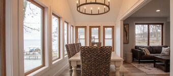 UnWined Lakeside: Remodeled Lakefront Home