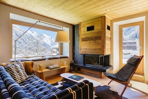 Salon familial confortable