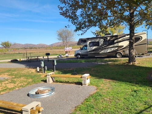 Campsite near Wichita Wildlife Refuge & Mountains