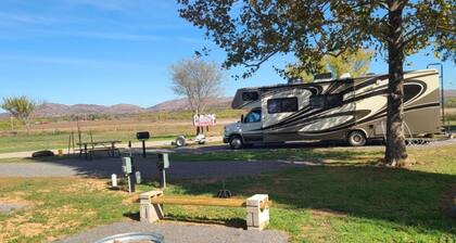 Campsite near Wichita Wildlife Refuge & Mountains