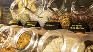 Daily buffet breakfast (DKK 169 per person)