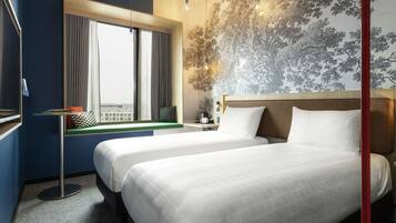 In-room safe, laptop workspace, free WiFi, bed sheets