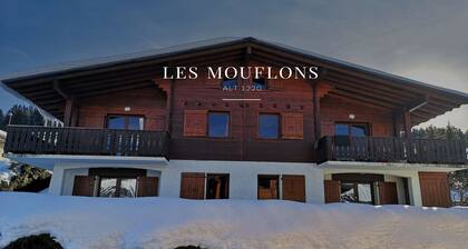 Chalet les Mouflons - Le Refuge (12 people) ideal for ski holidays