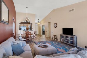 Ferienhaus, 3 Schlafzimmer | Wohnzimmer