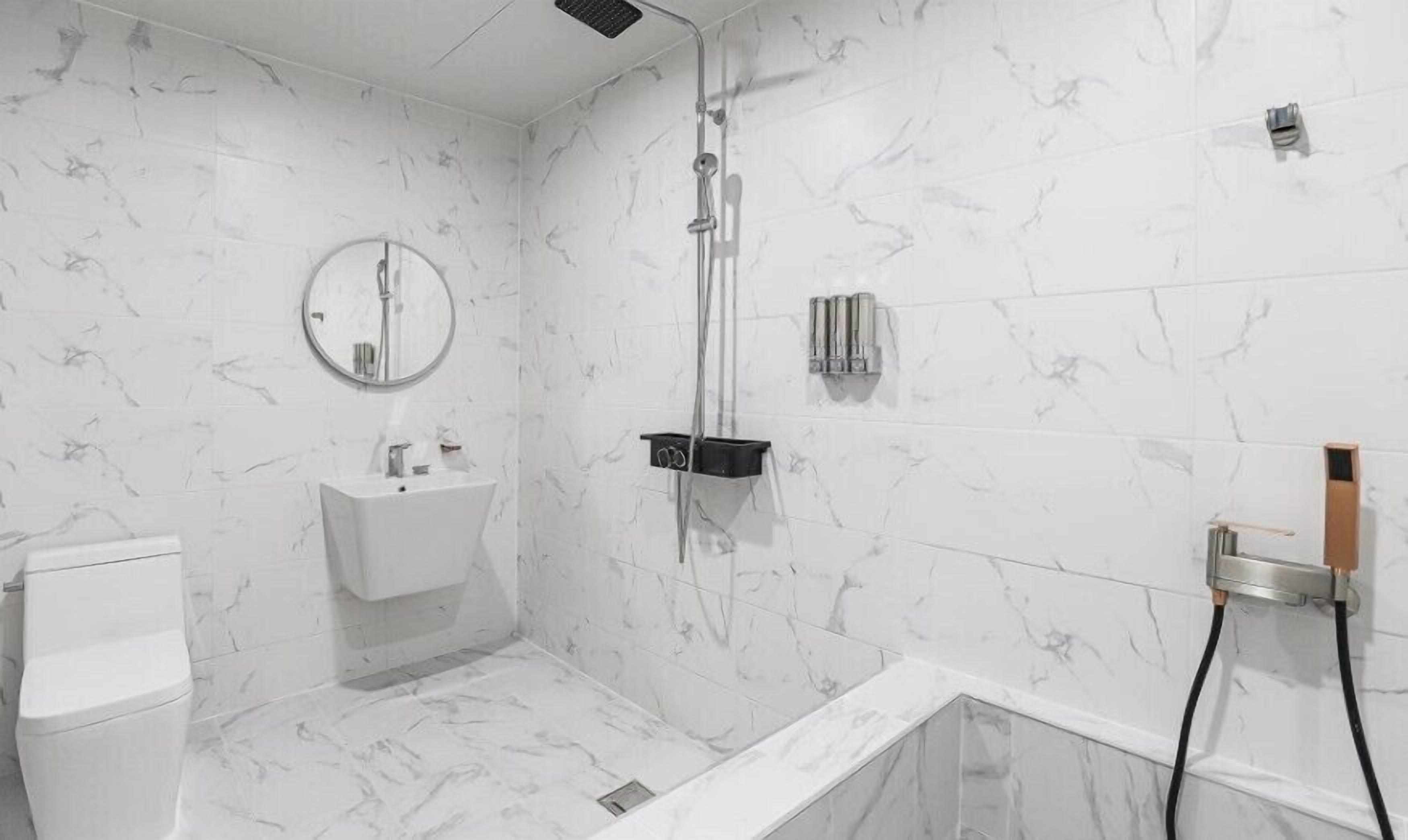 Habitación de lujo con 2 camas individuales | Baño