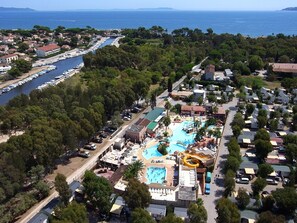 Aerial view - Camping Tikayan Les Palmiers (Hyères)