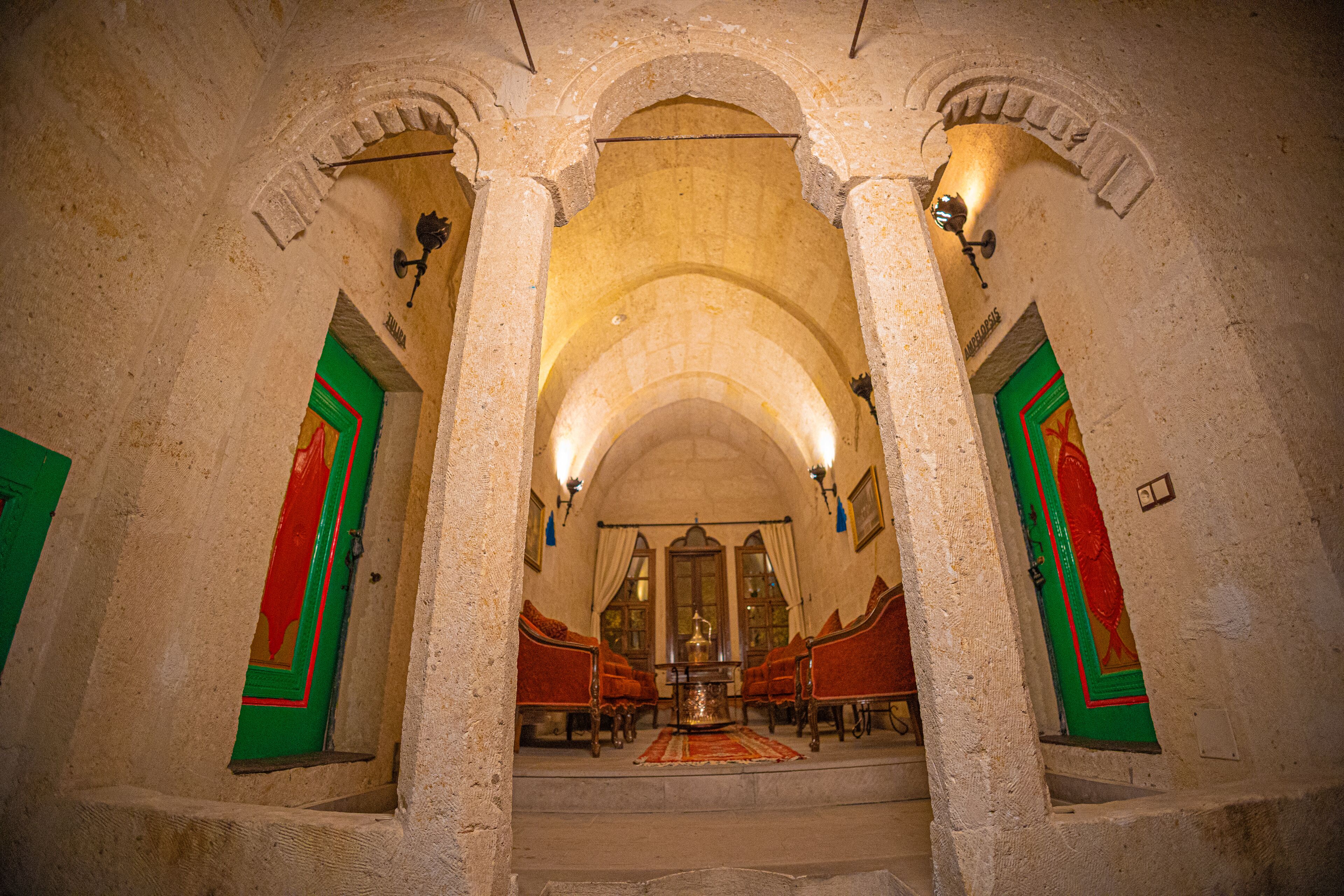 Zona de estar del vestíbulo