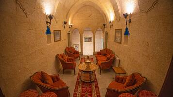 Sala de estar en el lobby