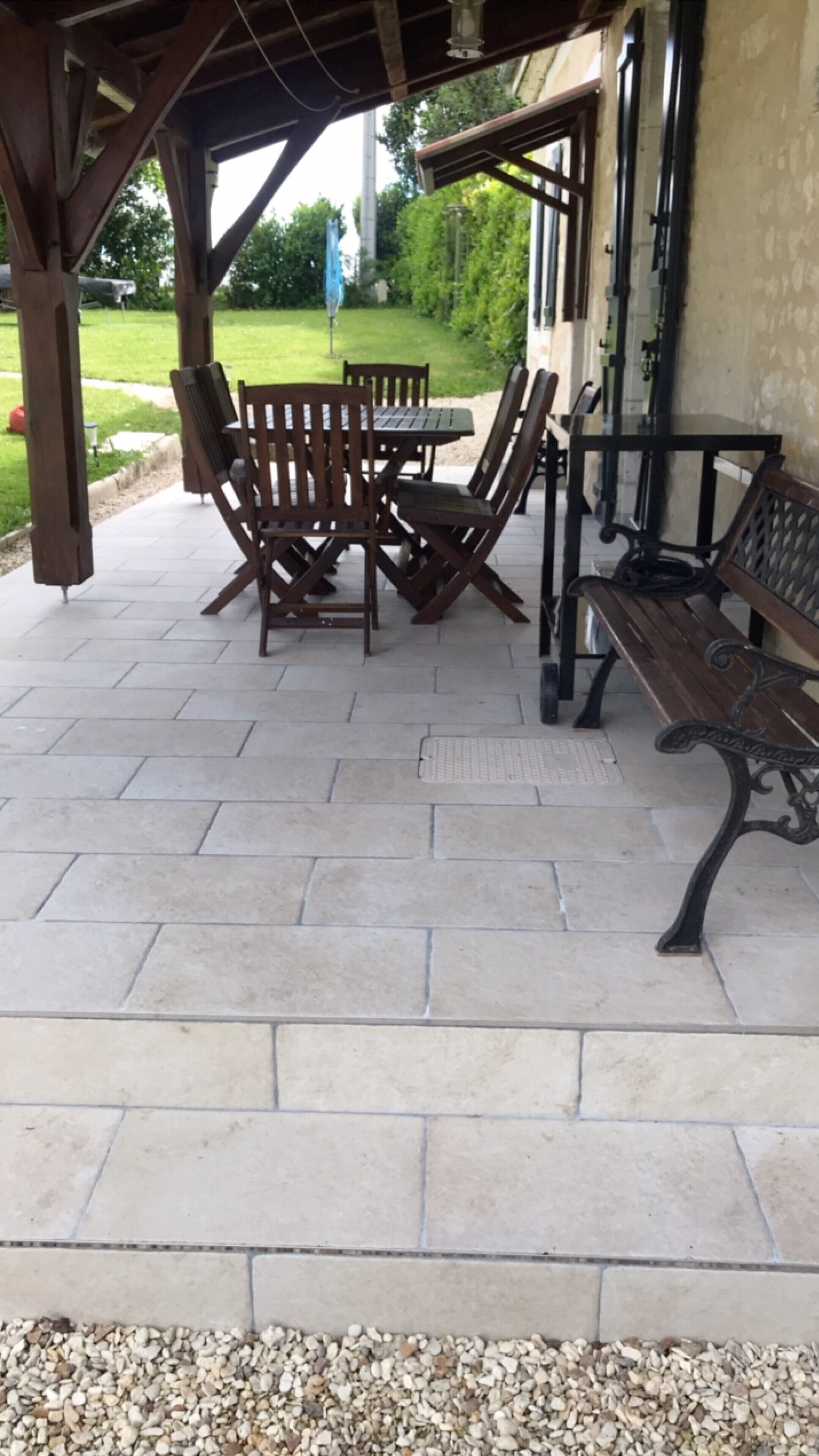 Restauration en plein air