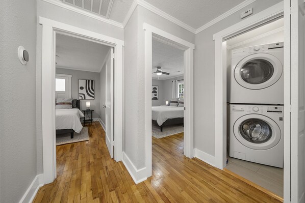 2 bedrooms, iron/ironing board, free WiFi, bed sheets