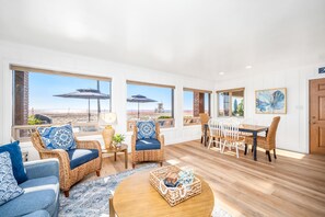 Dining - Oceanfront 3 Bed 3 Bath Duplex on 60th St (Newport Beach)