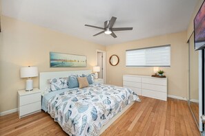 4 bedrooms, iron/ironing board, travel cot, free WiFi